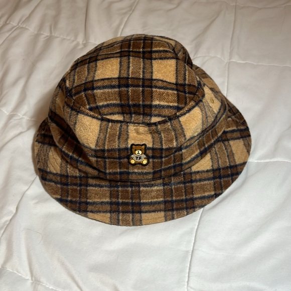 Teddy Fresh Brown Plaid Bucket Hat - Picture 2 of 4